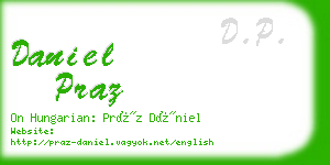 daniel praz business card